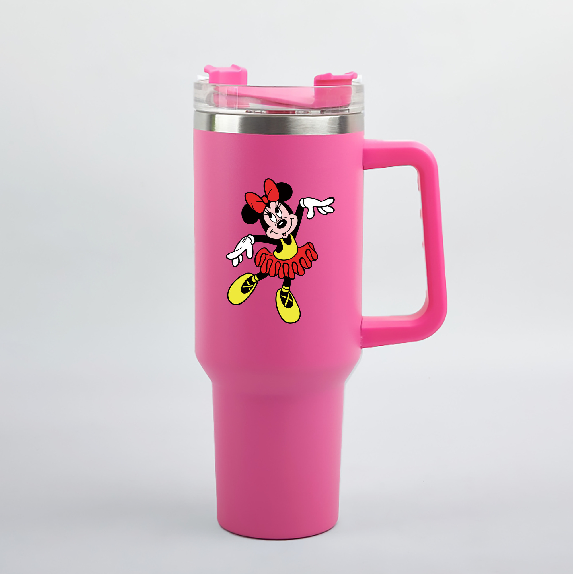 （画像用） ミッキーマウス Mickey Mouse 1200mL車用タンブラー（カラープリント）
